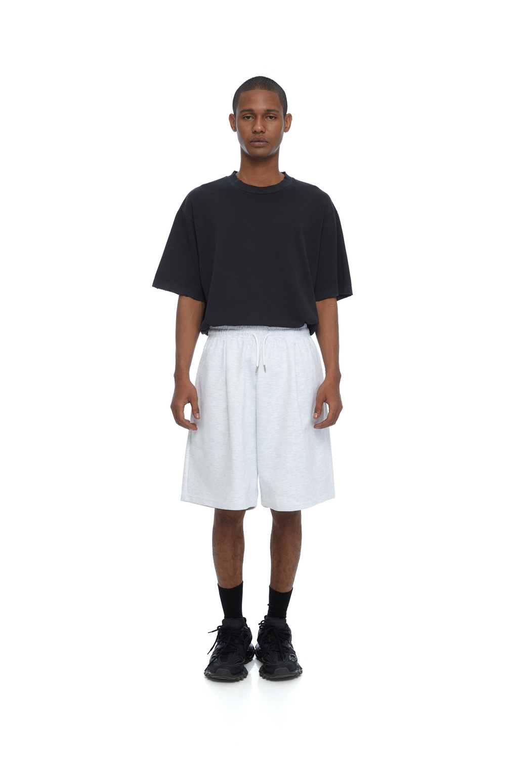 COTTON SWEAT SHORTS