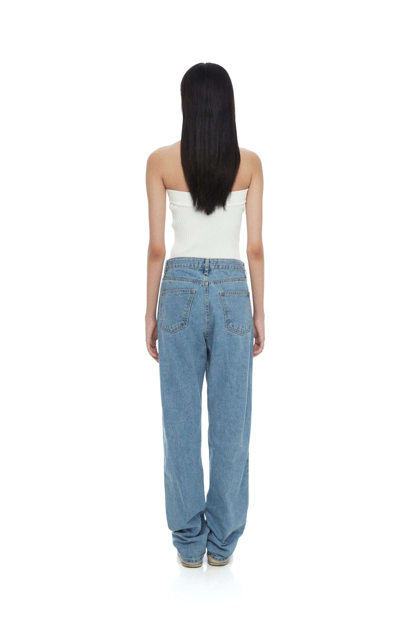 LONG STRAIGHT JEANS