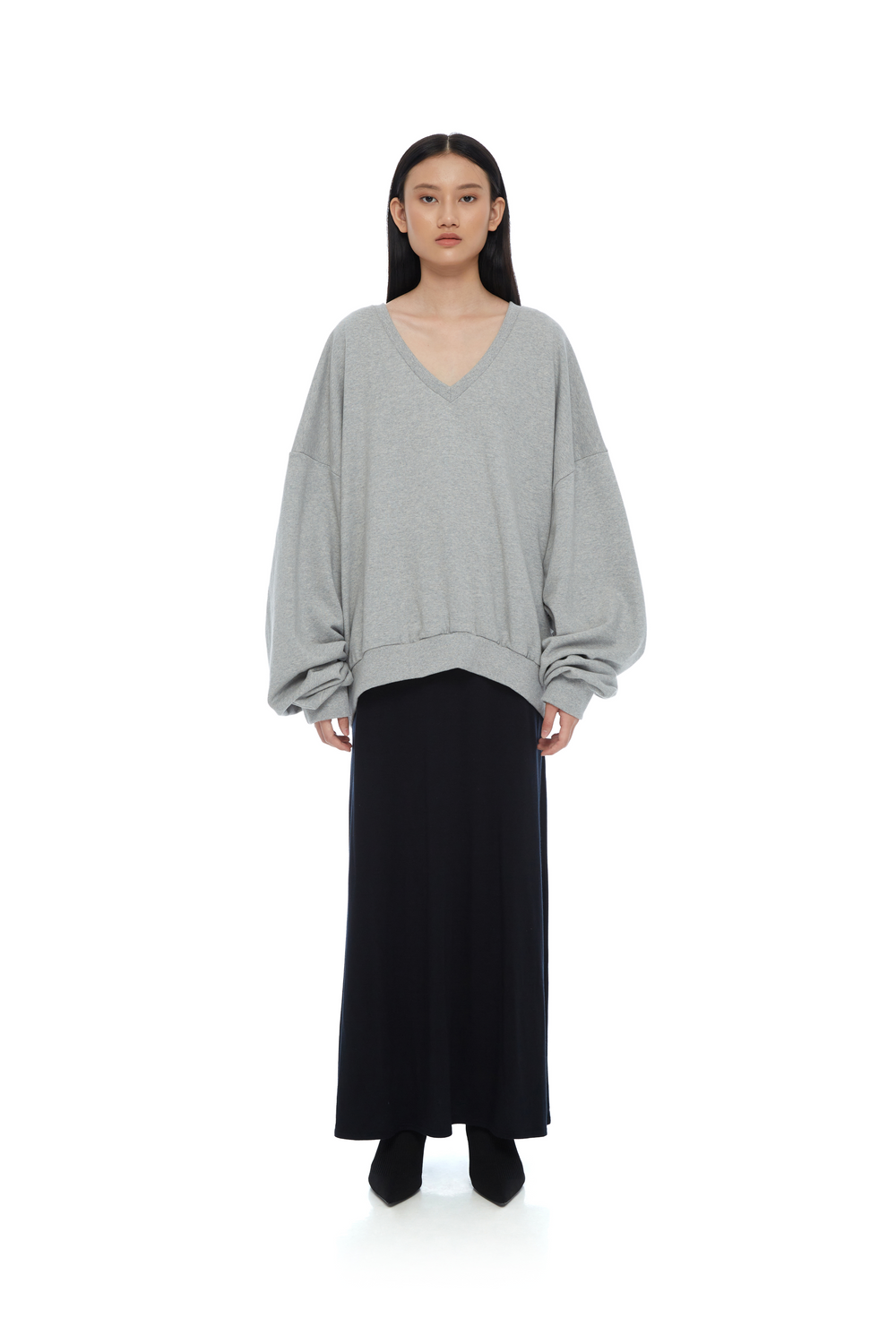 OVERSIZED COTTON SWEARTSHIRT