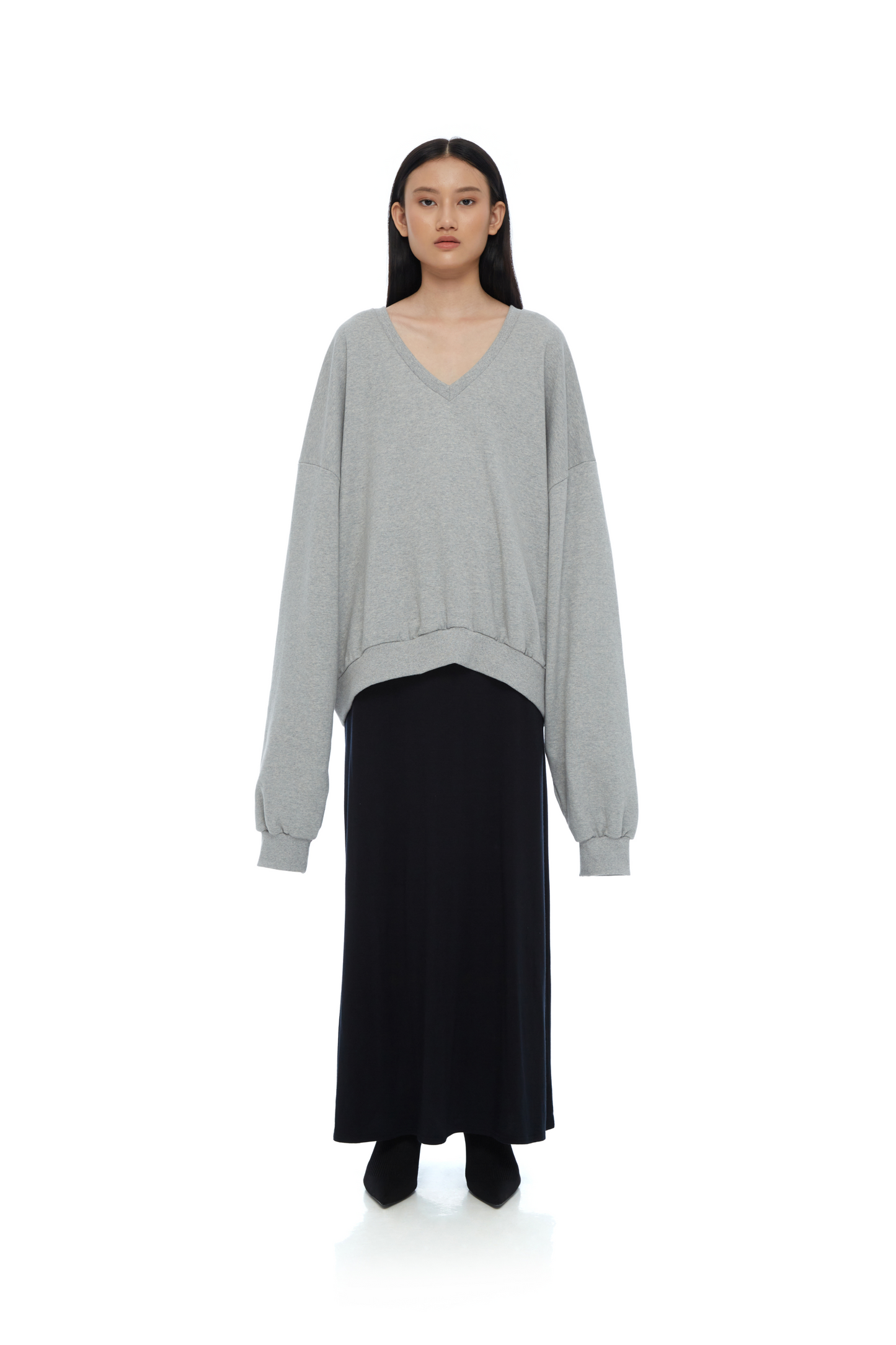 OVERSIZED COTTON SWEARTSHIRT